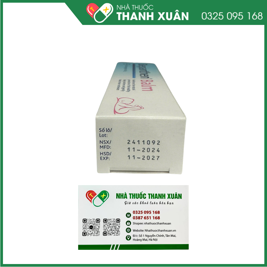 Kem ngừa hăm Bepanthen Balm cho bé